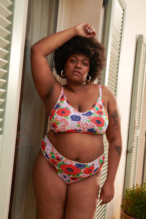 Organic Cotton Panties - Poppies
