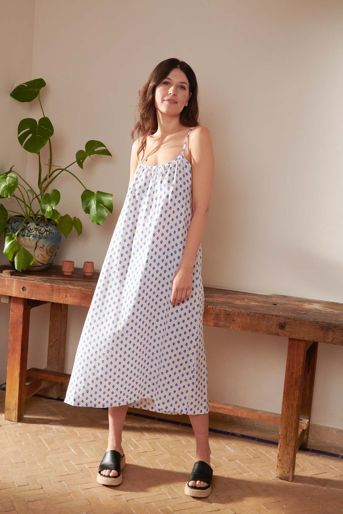 Kamila is a size 36 and wears a size S