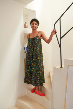 Marie-Charles is a size 38 and wears a size M