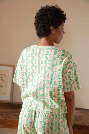 Marie-Charles is a size 38 and wears a size M