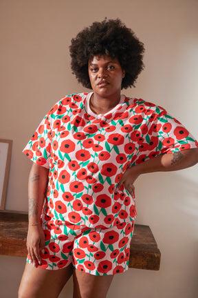 Tiffany is a size 48 and wears a size 3XL