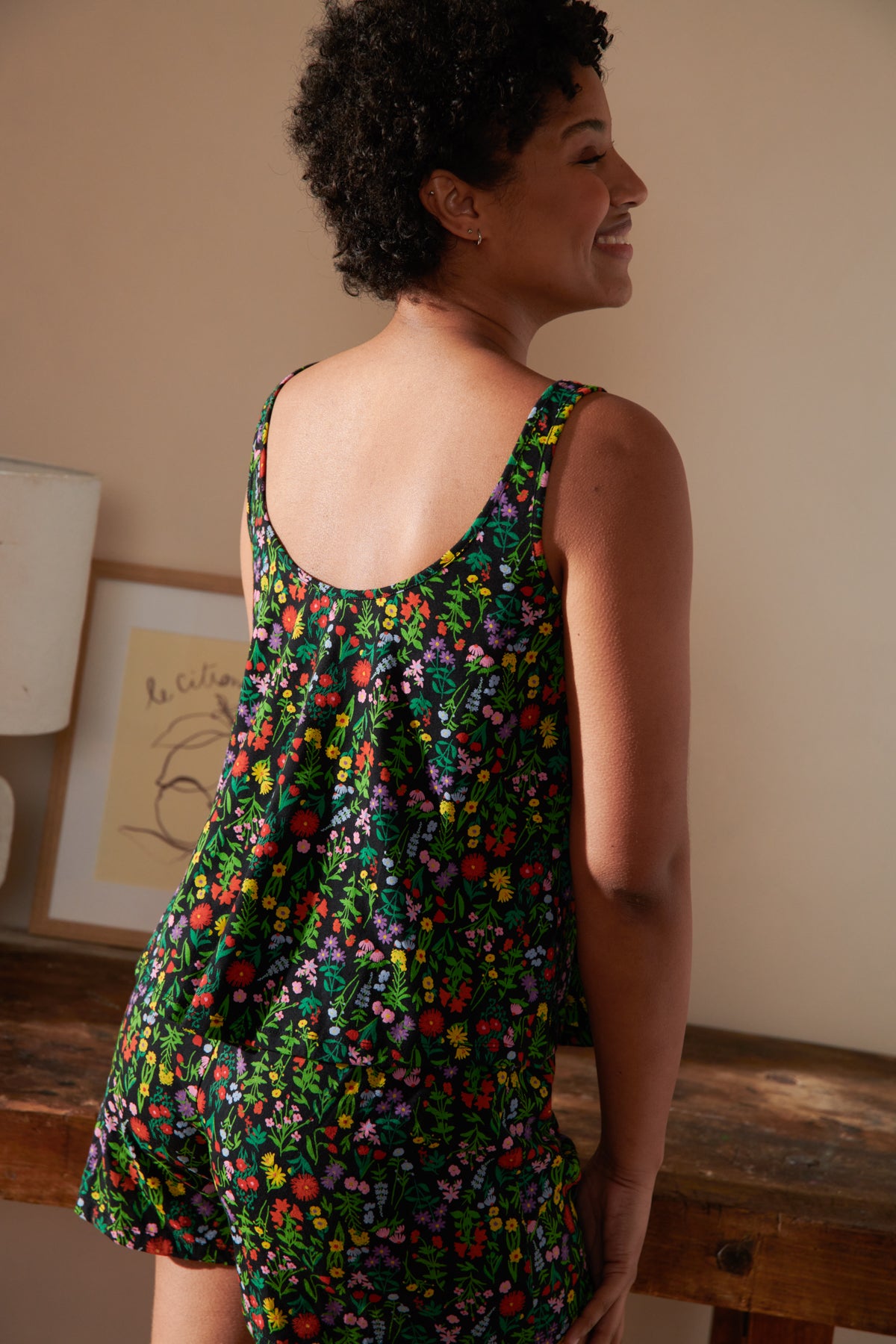 Marie-Charles is a size 38 and wears a size M