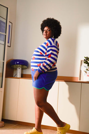 Tiffany is a size 48 and wears a size 3XL/4XL