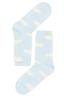 Organic cotton socks - Clouds