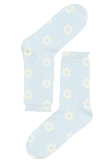 Organic cotton socks - Clodette Blue