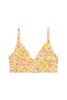 Organic Cotton Bra - Countryside Confetti