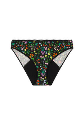Culotte menstruelle GOTS - Flux abondant | Pampa Noir