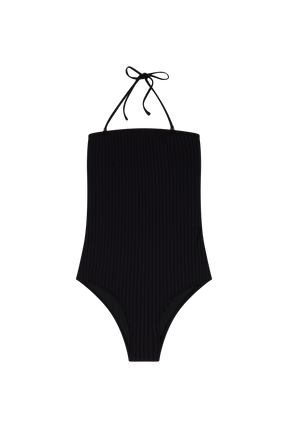 Maillot 1 Pièce Bustier - Noir