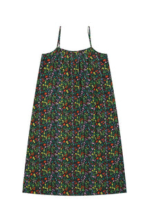 Pampa Black Strappy Maxi Dress