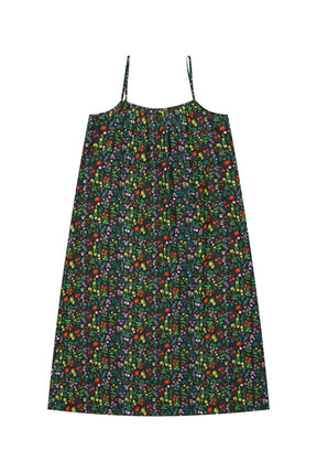 Pampa Black Strappy Maxi Dress