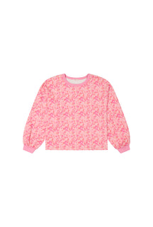 100% Organic Cotton Sweatshirt - Pink Confetti