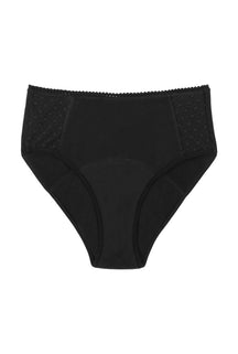 Culotte menstruelle Taille Haute GOTS - Flux abondant | Tulle