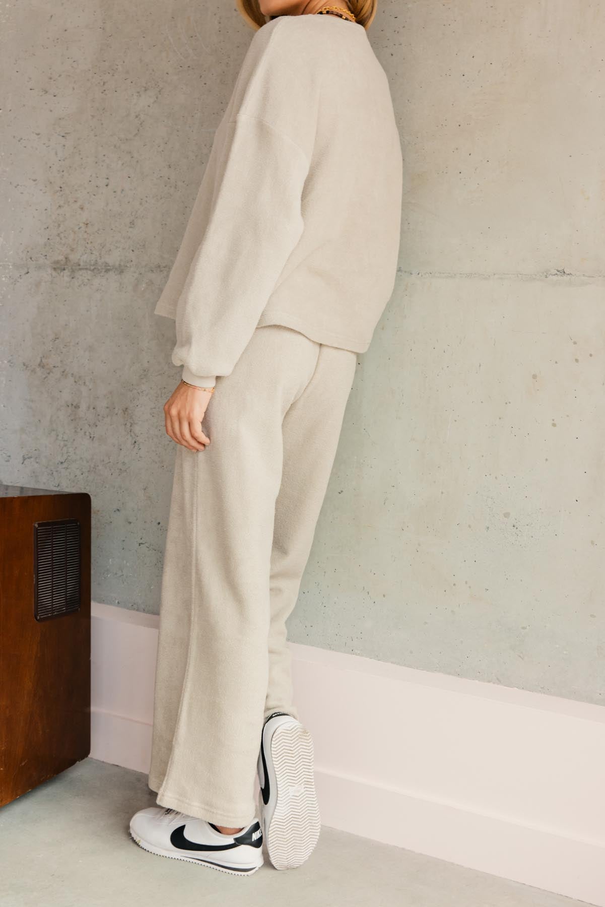 Violette is a size 34 and wears a size XS