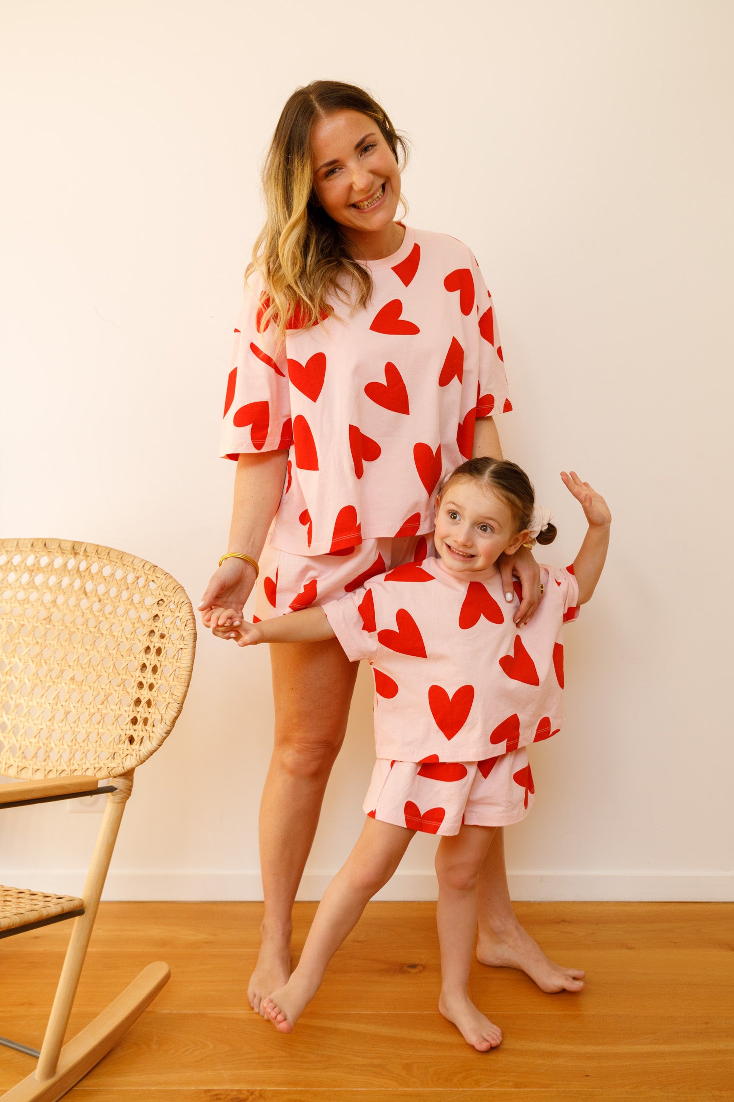 Organic cotton pyjamas - Mi Amor Rose