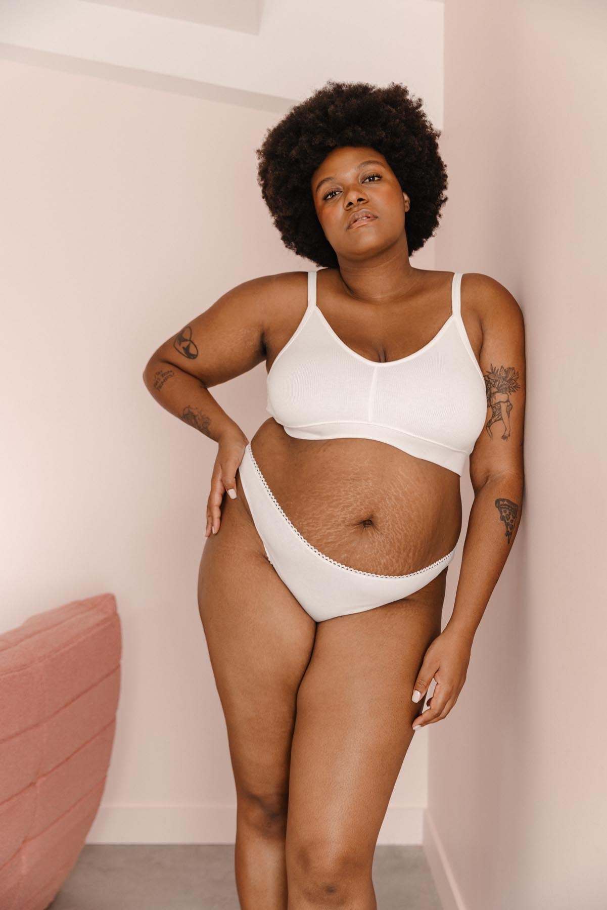 Organic Cotton Panties - Pure White