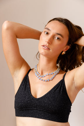 Organic Cotton Bra - Sequins