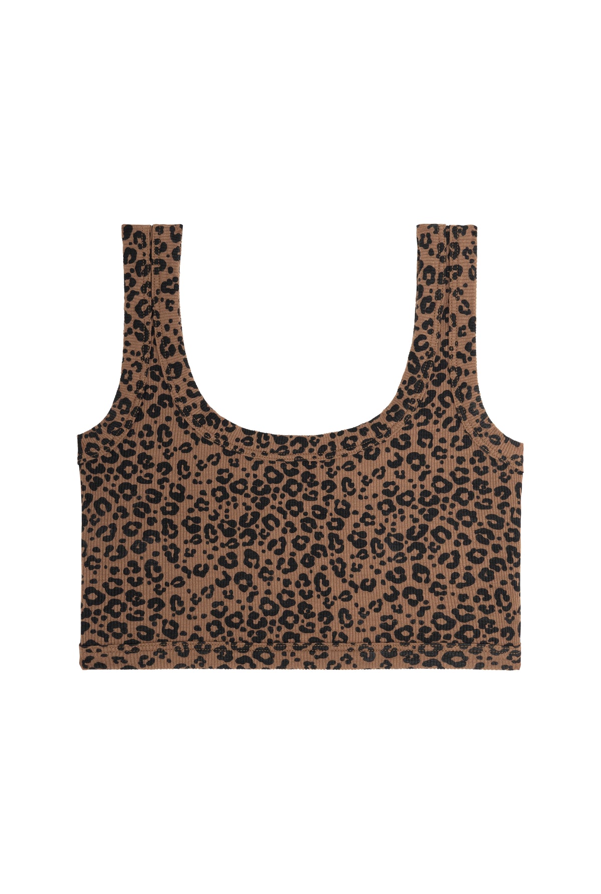 Viscose Top - Brown Leopard