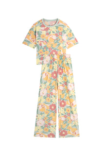 Allamanda Green Organic Cotton Long Pyjamas