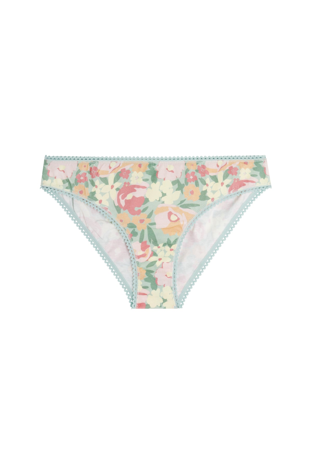 Organic Cotton Panties - Allamanda Green