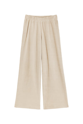 Cocoon Trousers 100% Cotton - Beige