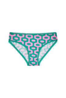 Organic Cotton Panties - Copacabana Pink