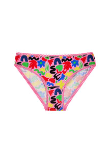 Organic Cotton Panties - Colorama Pink