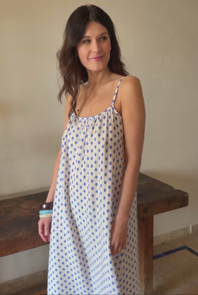 Long Strappy Dress - Bee